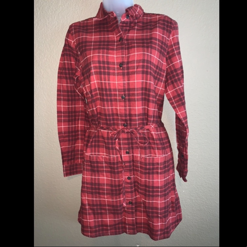 Carve Designs Flannel Dress